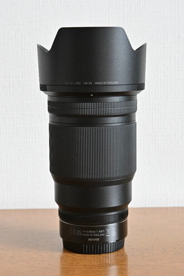 ニコン NIKKOR Z 50mm f/1.2 S レンズ