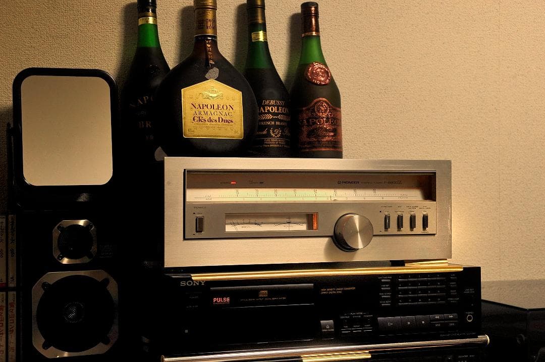 ★PIONEER AM/FM STEREO TUNER F-8800X　♪