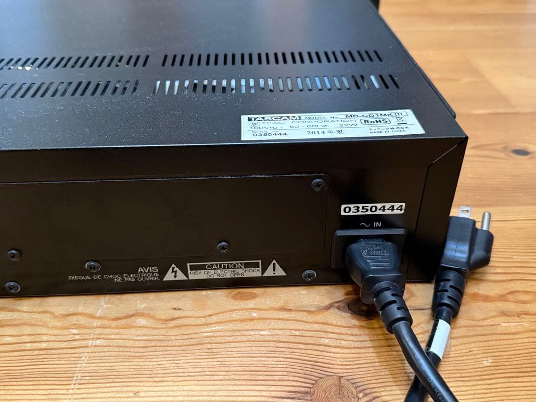 TASCAM MD-CD1MKⅢ タスカム 業務用　CD MDデッキ