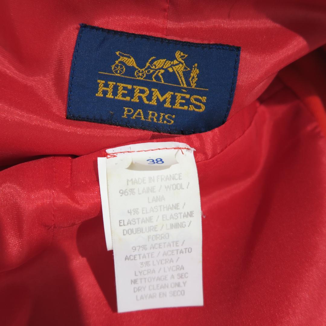 HERMES ヴィンテージ ジョッキージャケット 乗馬ジャケット