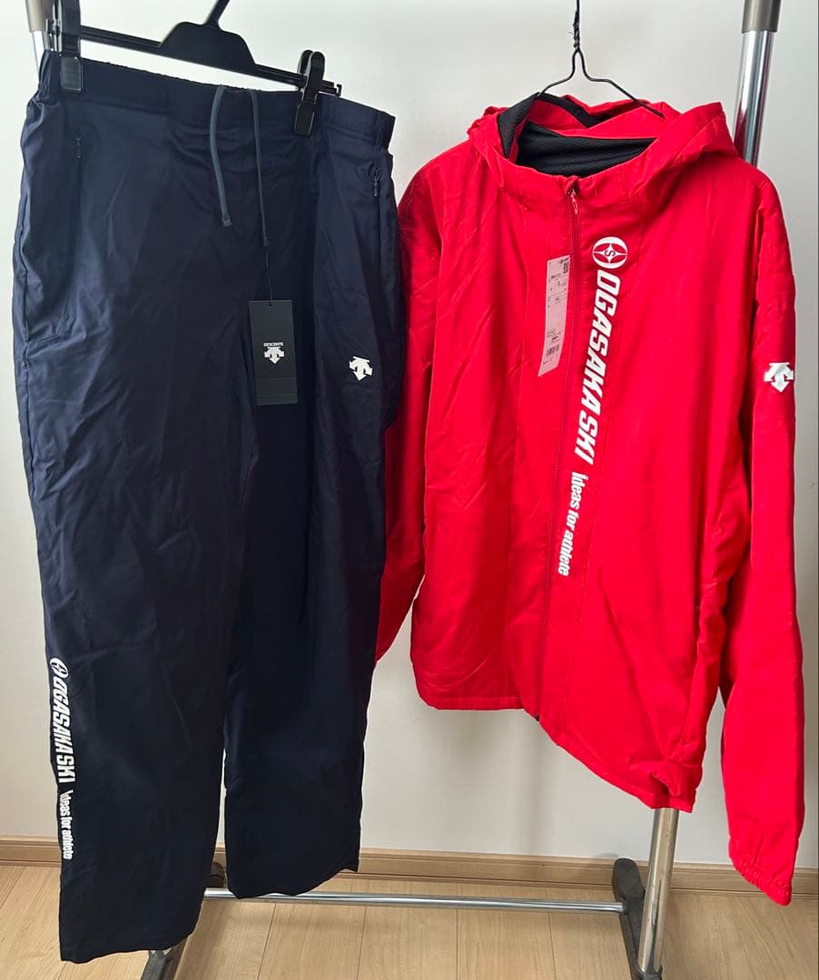 DESCENTE OGASAKA SKI ウィンドブレーカー上下セット