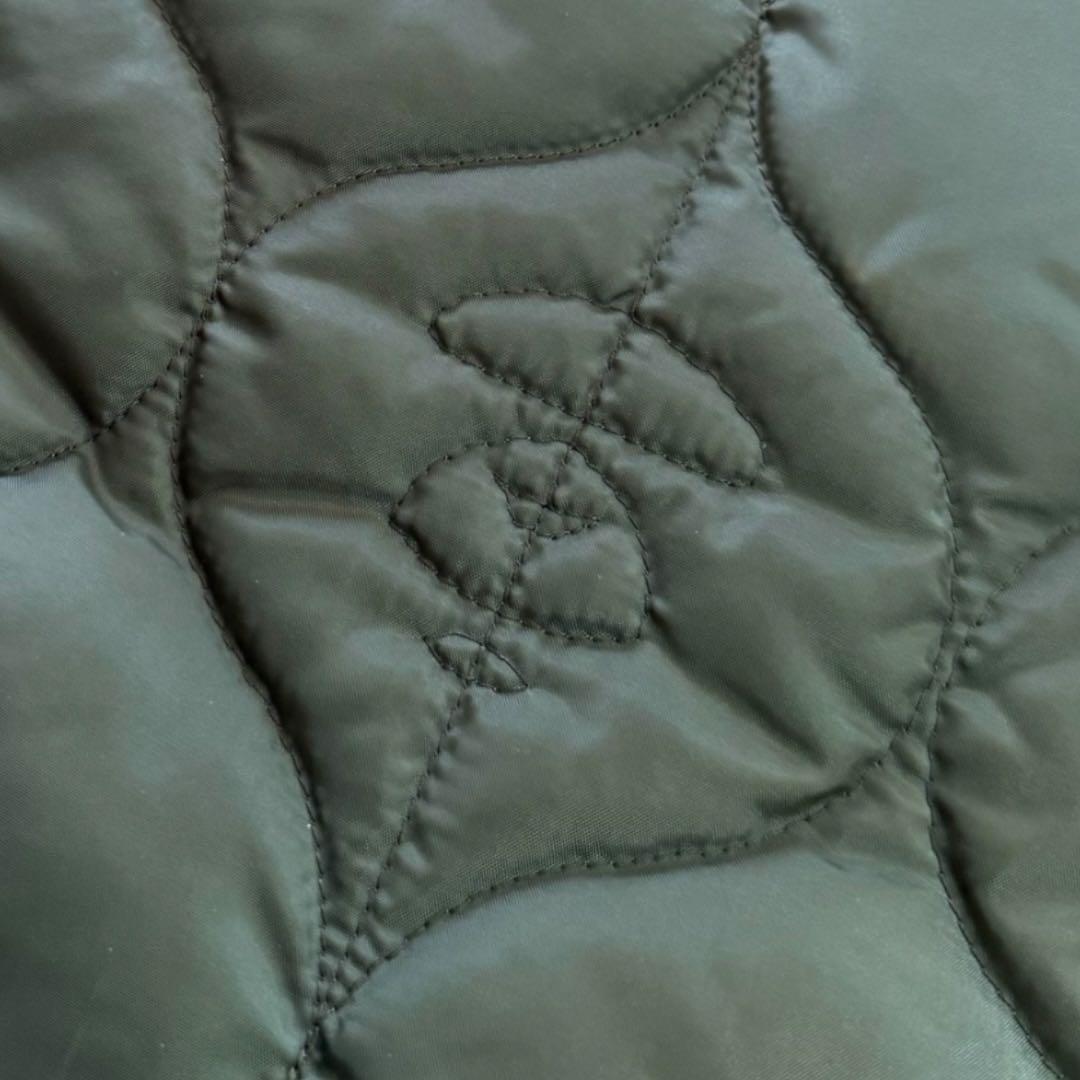 貴重レア★A BATHING APE エイプ ダウンベスト カーキ XL