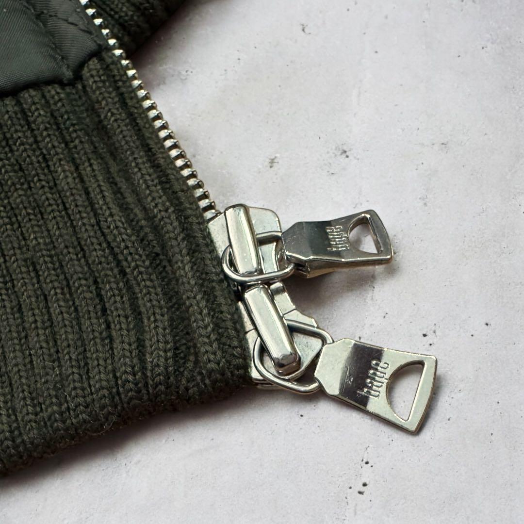 貴重レア★A BATHING APE エイプ ダウンベスト カーキ XL