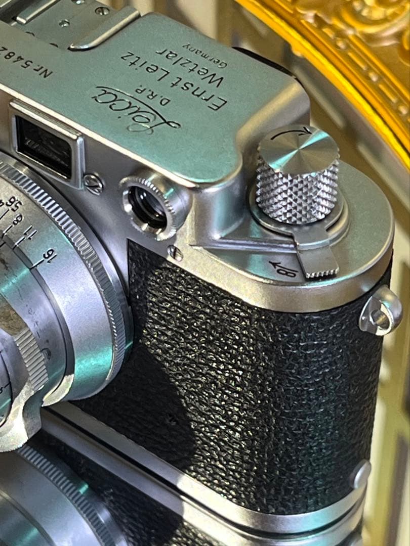 Leica IIIf バルナックライカ＋名玉Rokkor 45mm f2.8