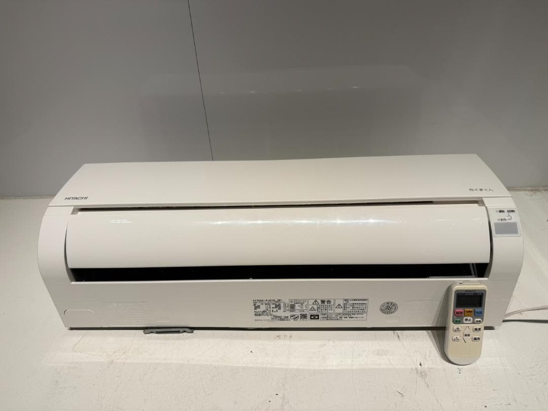 306　HITACHI　2021年製エアコン　6～8畳用　整備済み