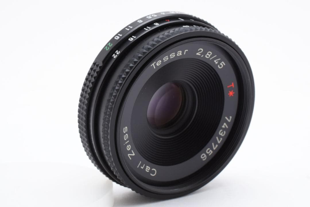 ★極美品★コンタックスCarlZeiss Tessar45mmf2.8#1004