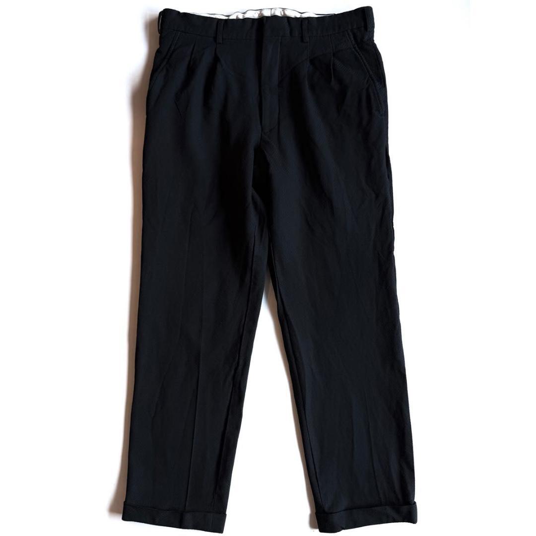 コムデギャルソンオムドゥ ポリ 縮絨 パンツ