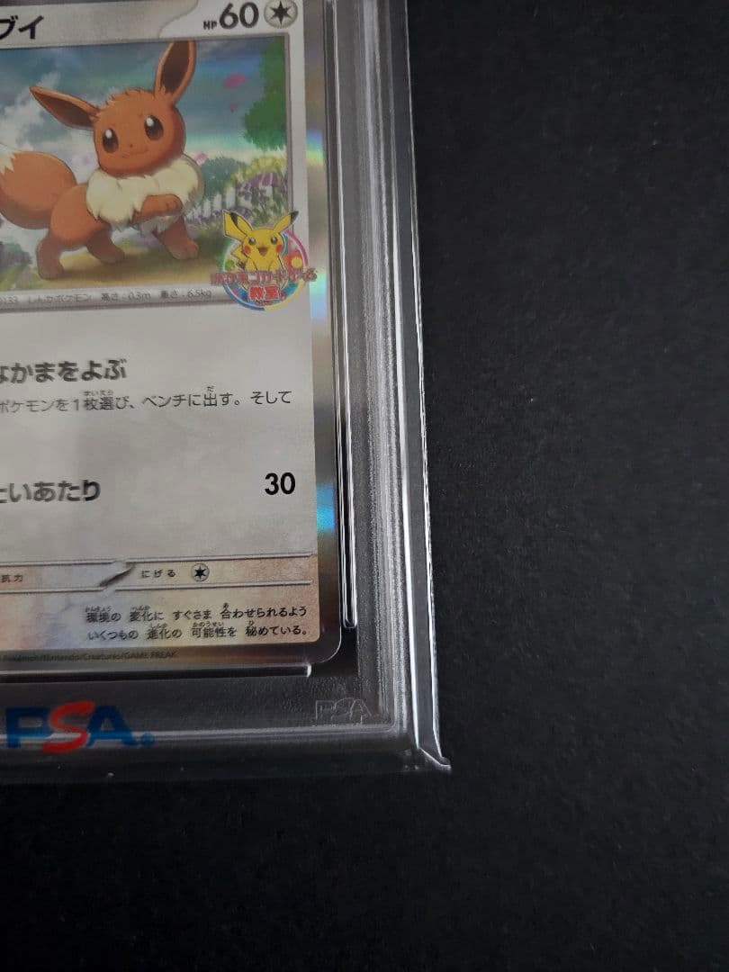 ポケモンカードゲーム　イーブイ　ポケモンカードゲーム教室　PSA10