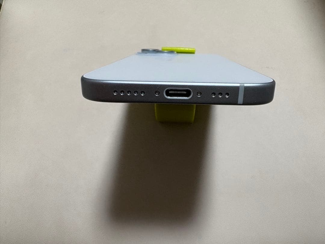 【美品】iPhone15 ブルー 128GB バッリー100%