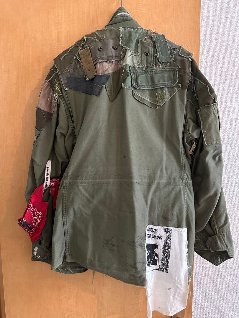 ジャケット・アウター juvenilehallrollcall hino cannabis m65