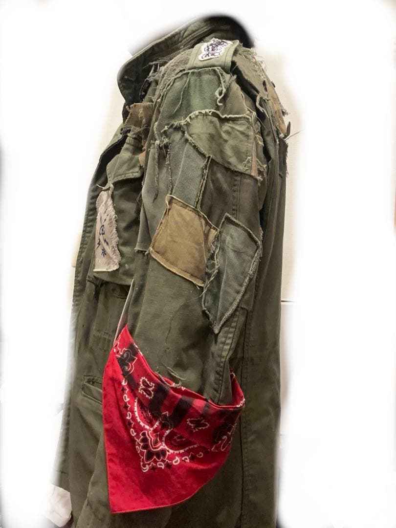 ジャケット・アウター juvenilehallrollcall hino cannabis m65