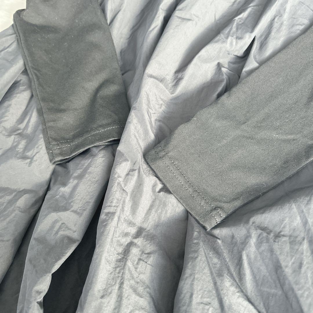 24AW✨ビアズリー★マルワンピ　ドッキング　ブラック