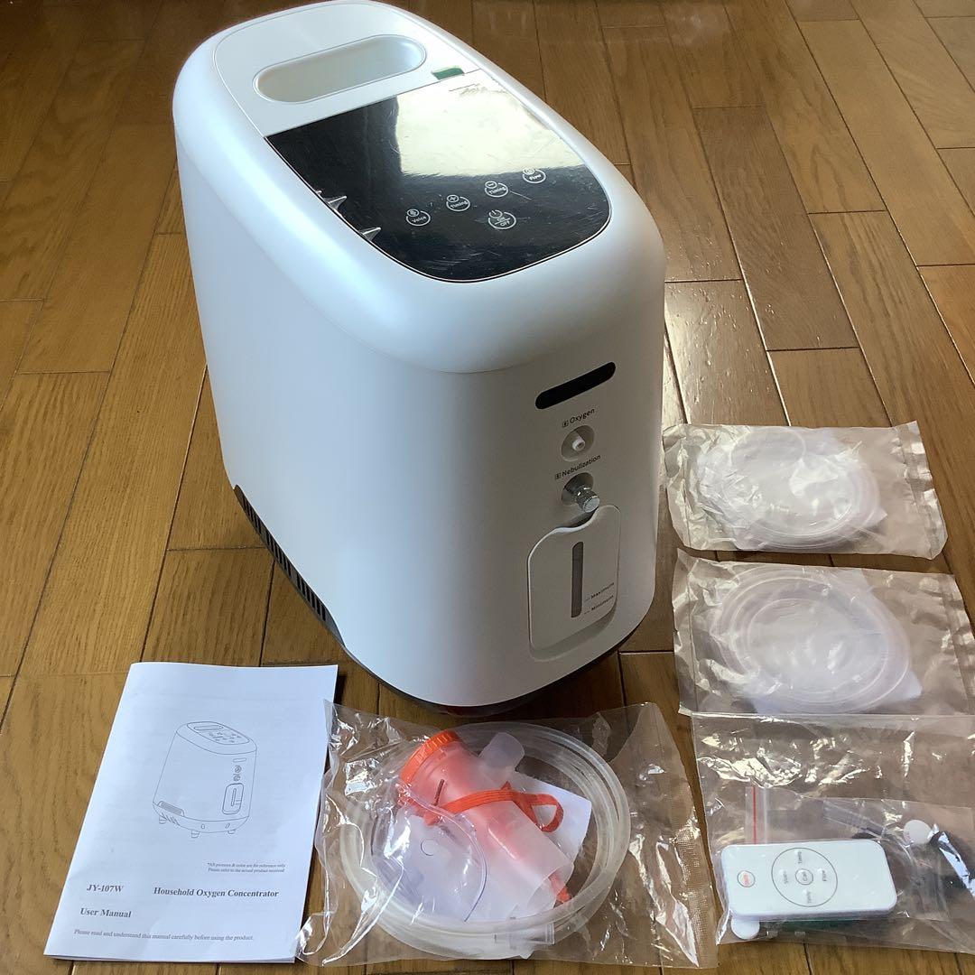JY-107W 酸素発生器 酸素濃縮器 酸素吸入器 家庭用 ペット可