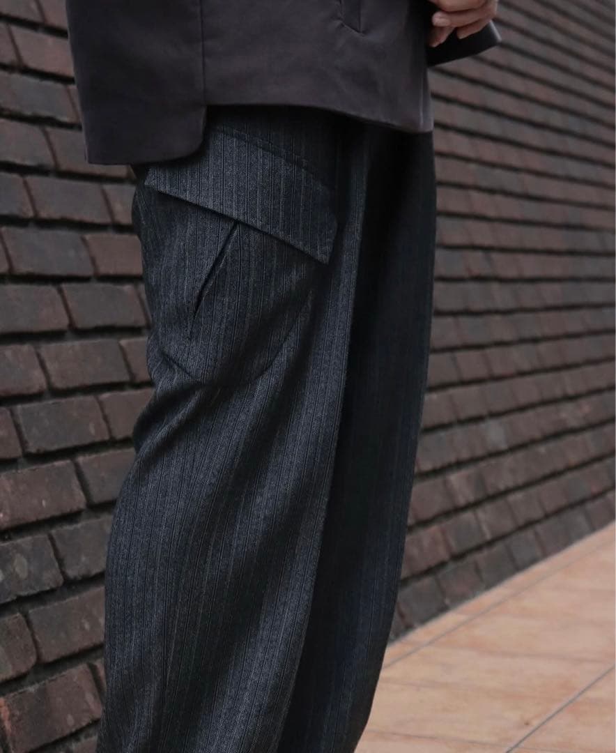 advent 24aw faye別注 カーゴスラックス size:2