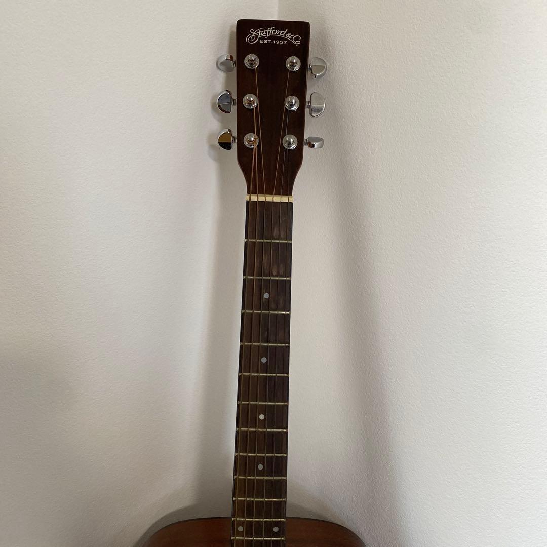STAFFORD SF-200F-N 黒澤楽器 アコースティックギター ケース付