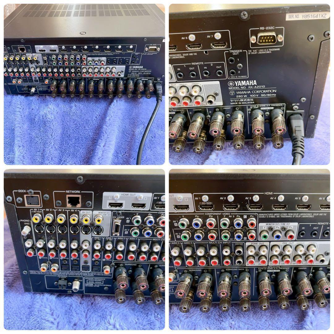 YAMAHA RX-A2010 AVアンプ 通電確認のみ