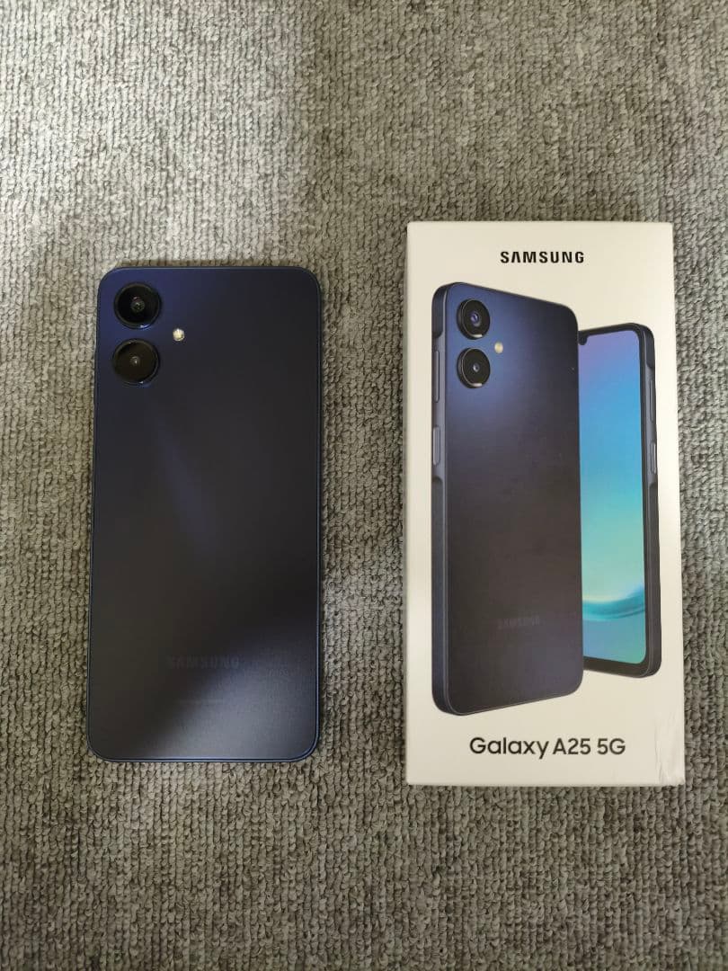 【美品】Samsung Galaxy A25 5G ブルー 本体