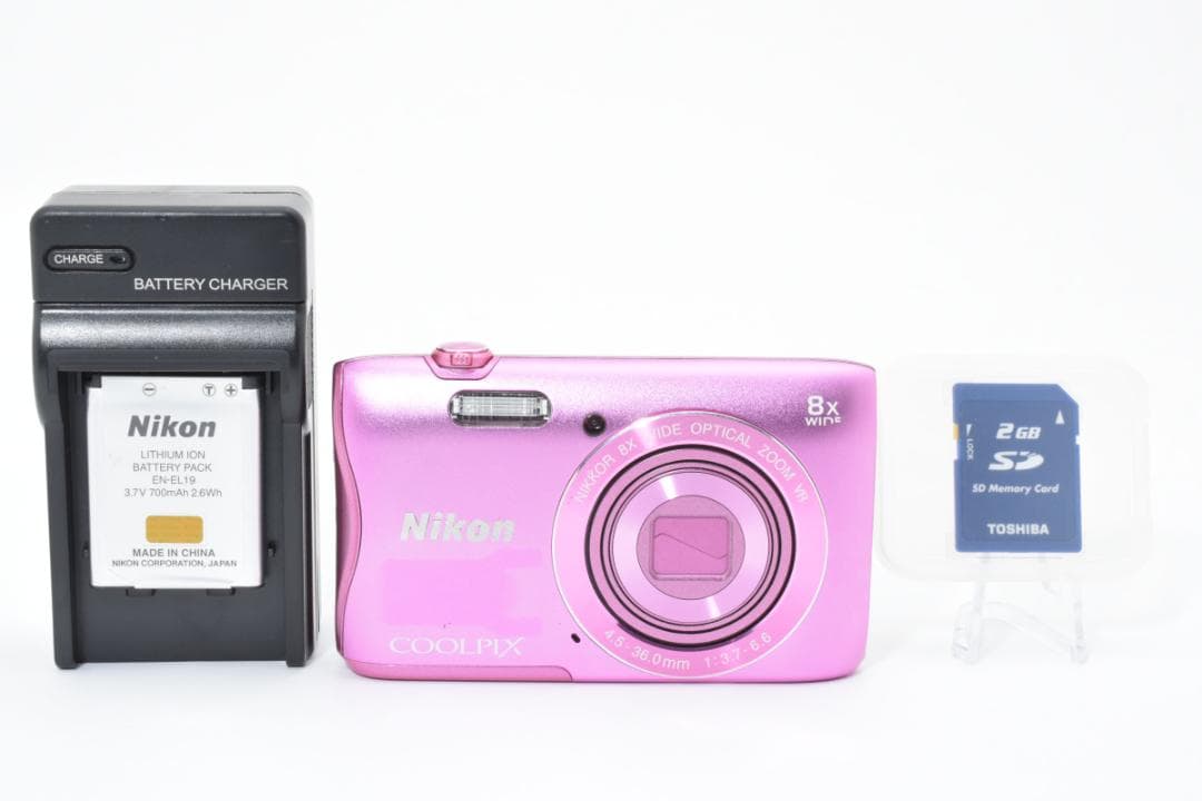 ニコン　Nikon COOLPIX S3700 《SDカード付》　　　#2670