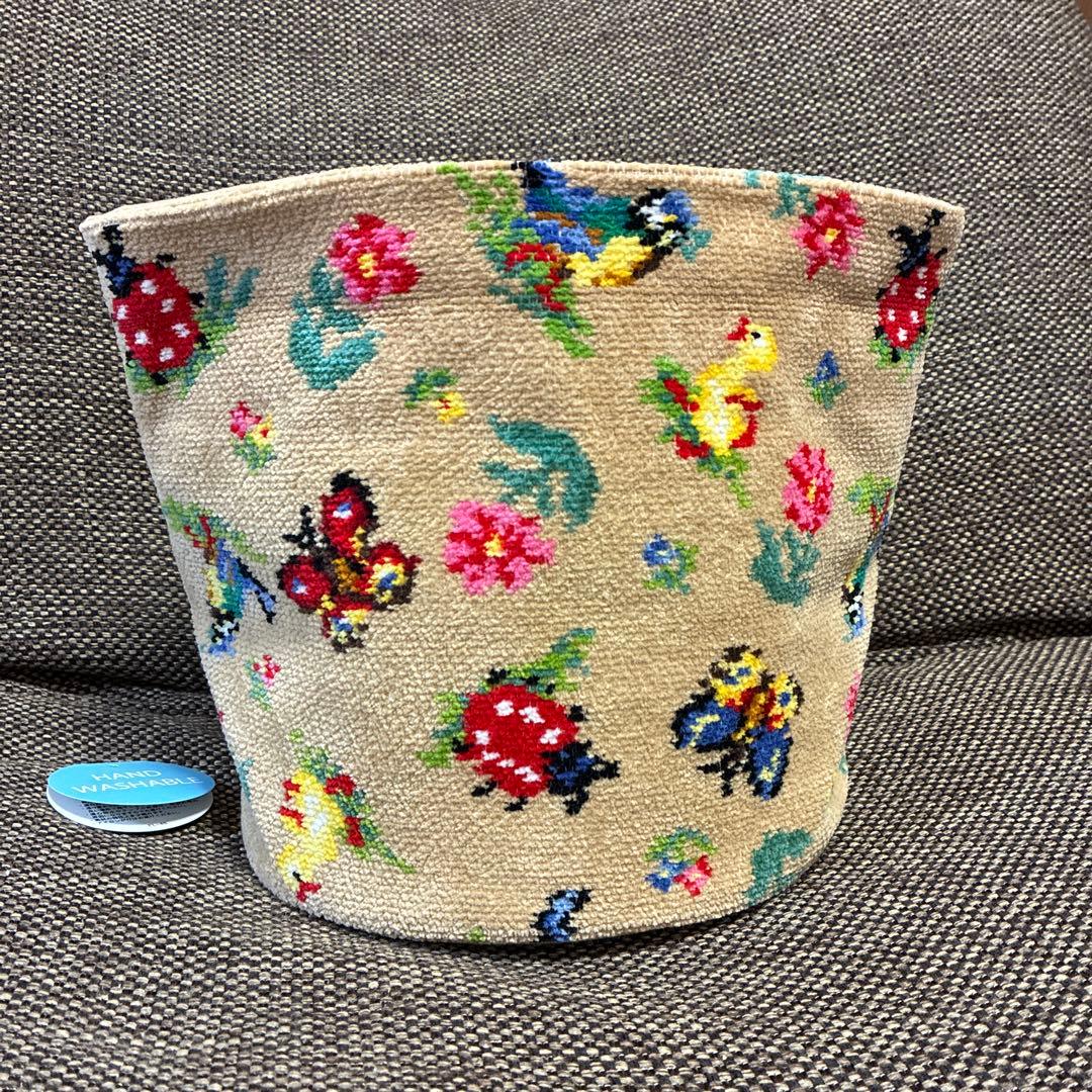 完売限定品　フェイラー　ハイジ　ファブリックバスケット　ベージュ　中