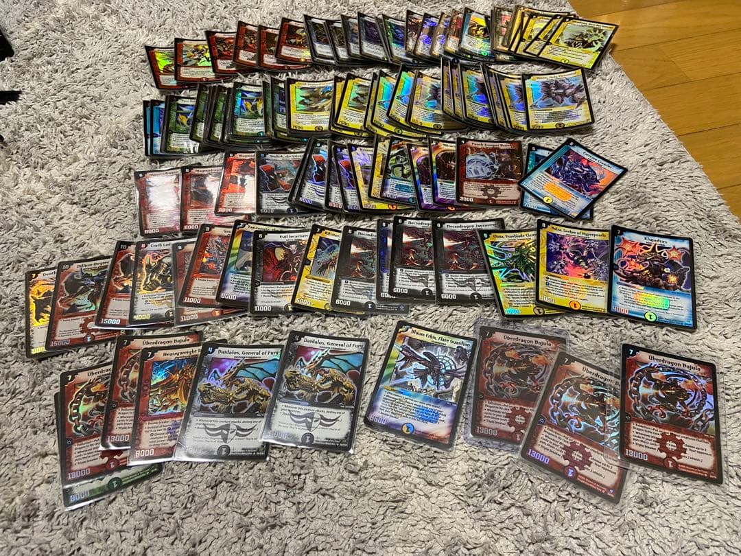 デュエルマスターズカード 約100枚 ホロカード多数 レア 英語版
