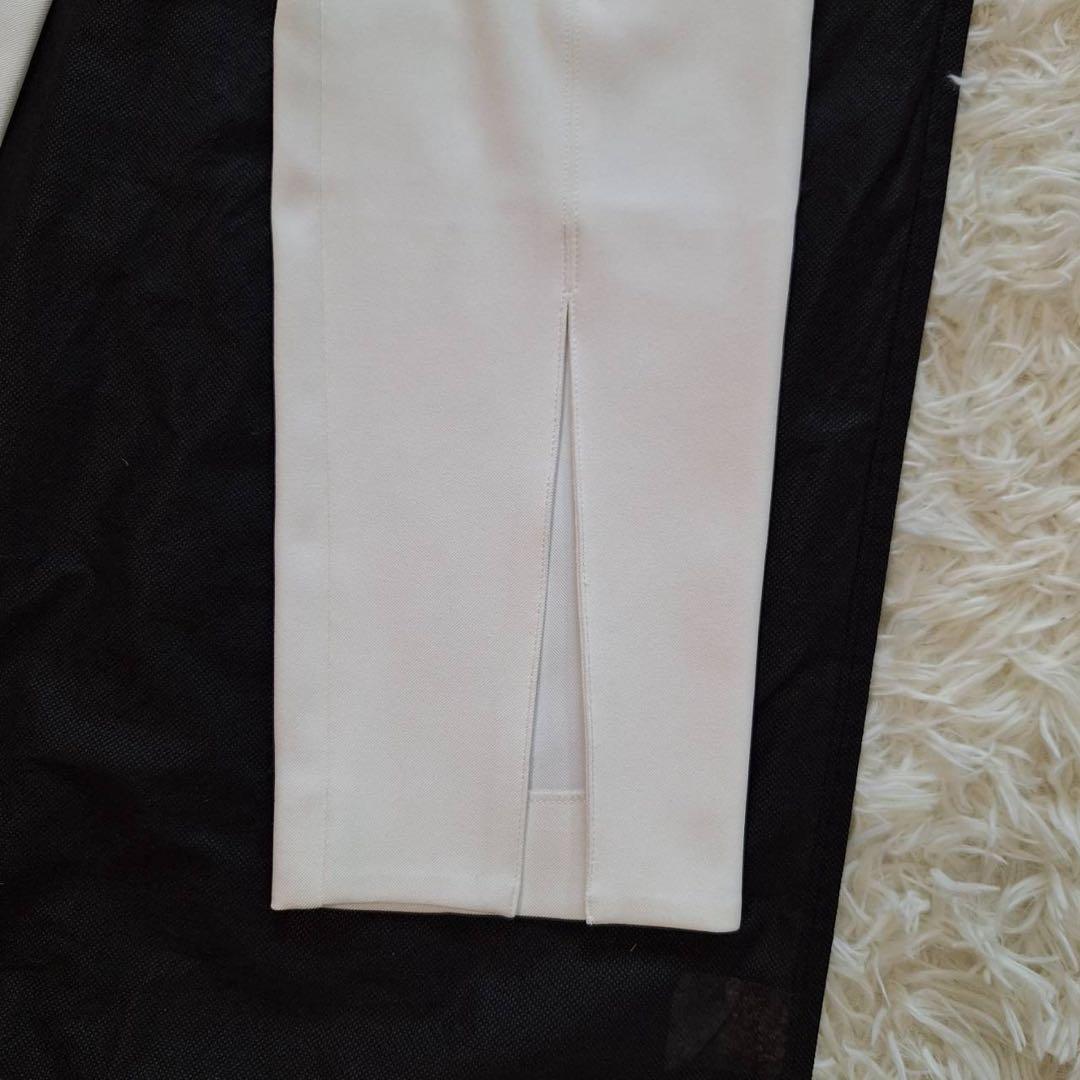 美品✨ルフィル 2025年モデル 2WAYツイルフロントスリットパンツ ホワイト