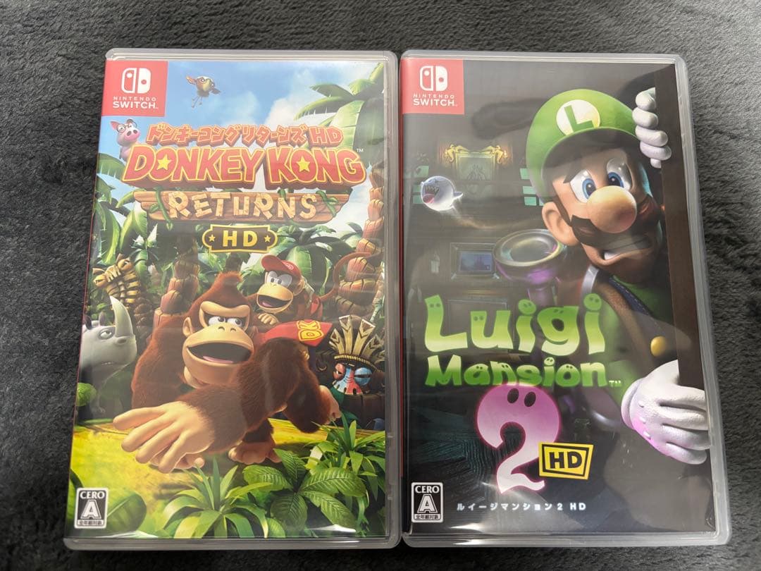 2本セット　ルイージマンション2HD ドンキーコングリターンズHD