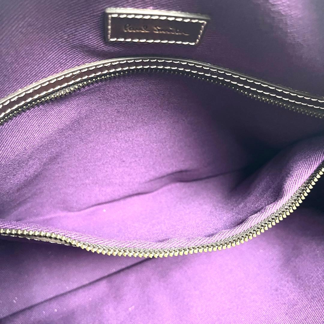 ポールスミス　ショルダーバッグ　ミニクーパー　トラベル　マルチカラー　キャンバス