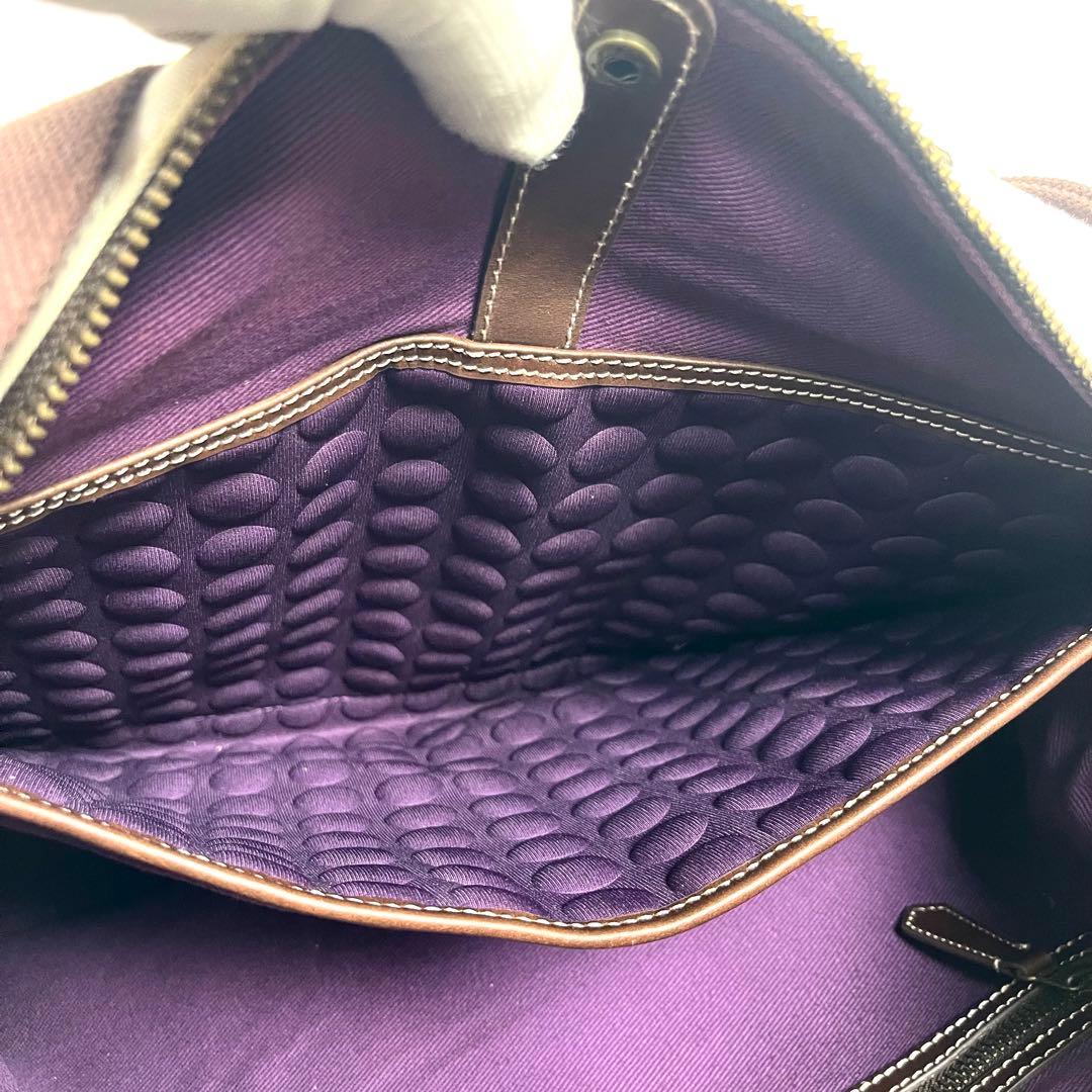 ポールスミス　ショルダーバッグ　ミニクーパー　トラベル　マルチカラー　キャンバス