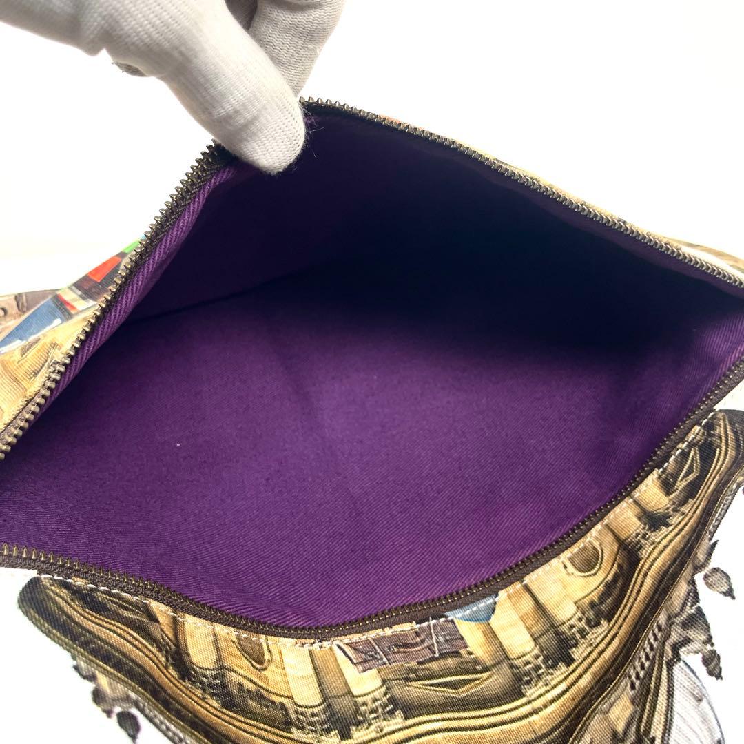 ポールスミス　ショルダーバッグ　ミニクーパー　トラベル　マルチカラー　キャンバス