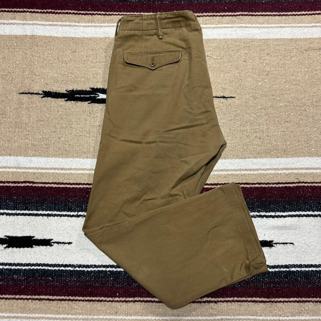 RRL ダブルアールエル オフィサーズチノトラウザーズ