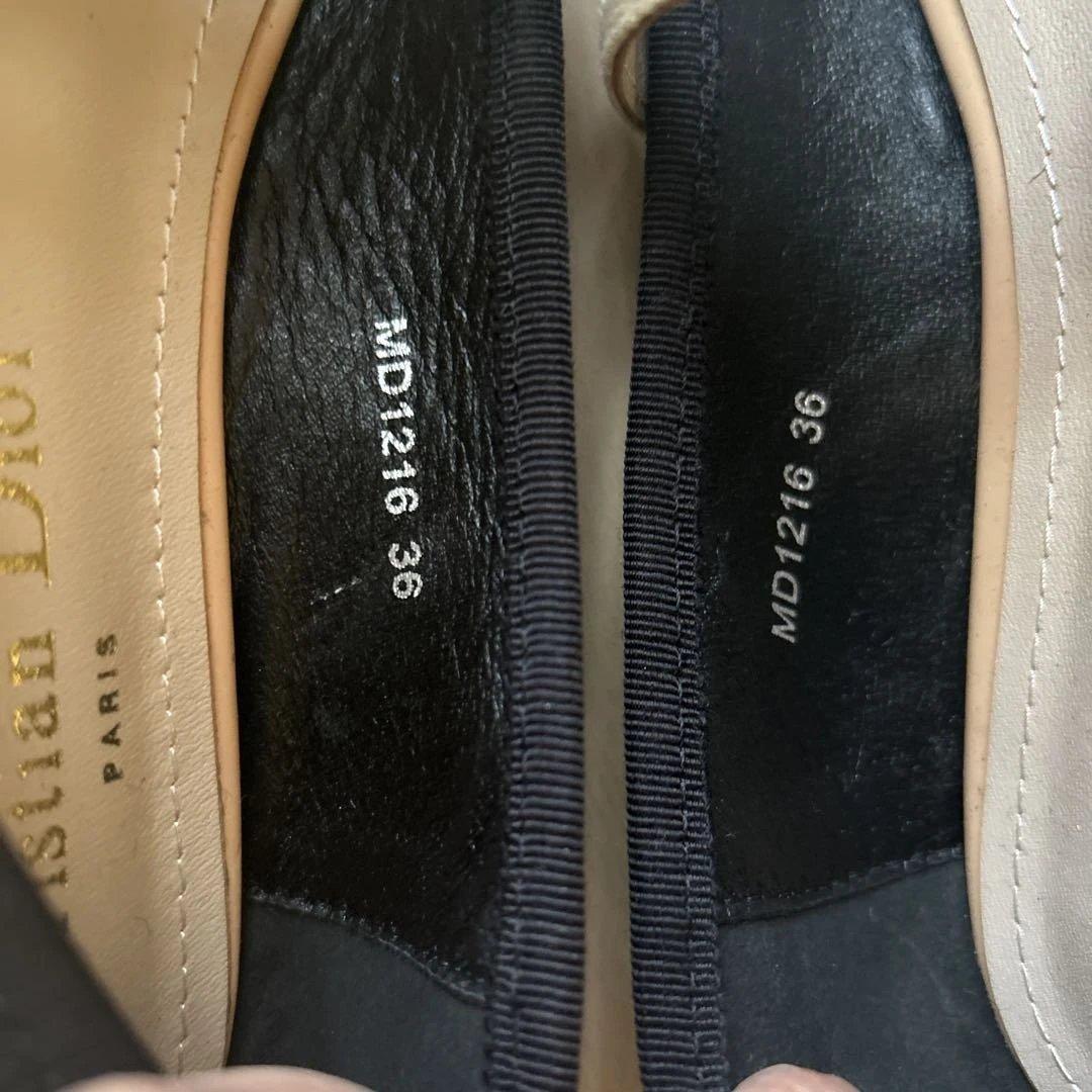 再お値下げ新品・未使用 クリスチャンディオール フラットシューズ サイズ36