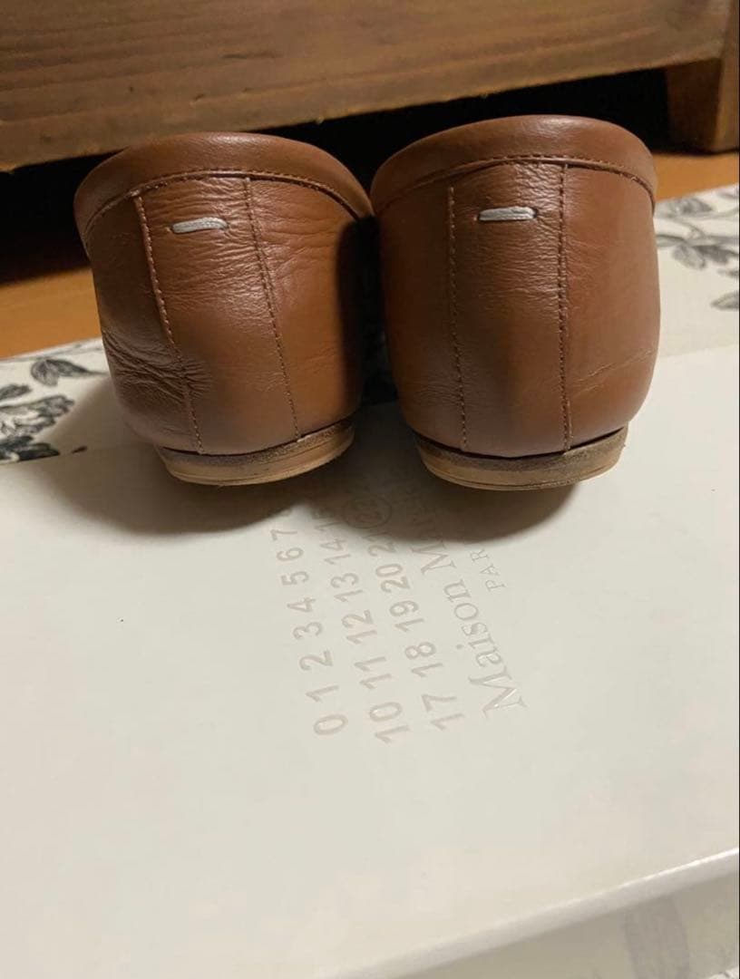 メゾン マルジェラ　足袋バレエシューズ ベージュ 36.5