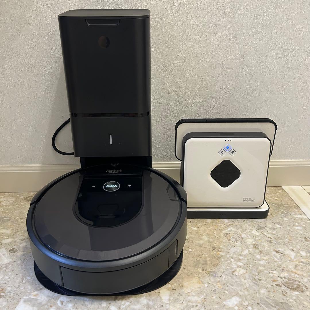 iRobot ルンバi7+ 本体、ブラーバセット