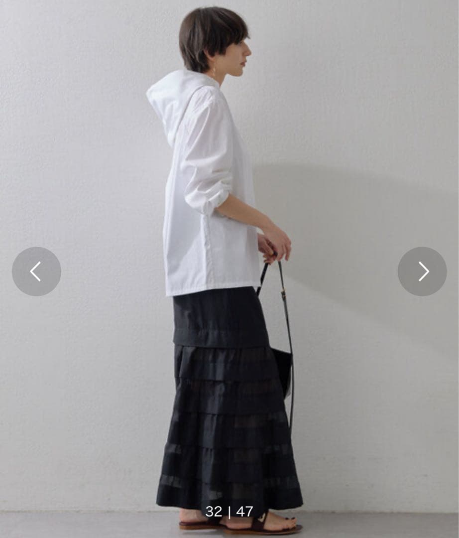 Whim Gazette【インフルエンサーコラボ】フーディーシャツ新品未使用品