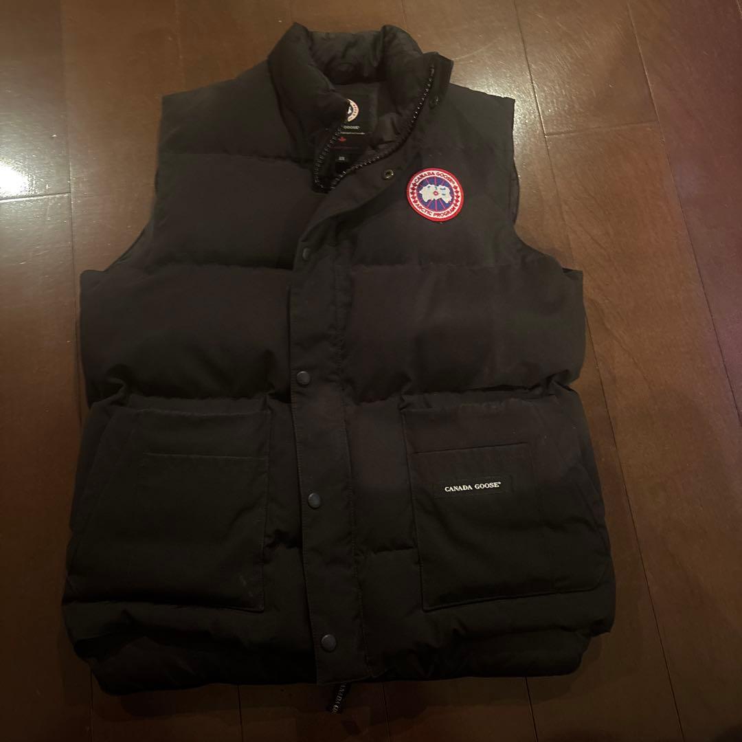   ダウンベスト 黒