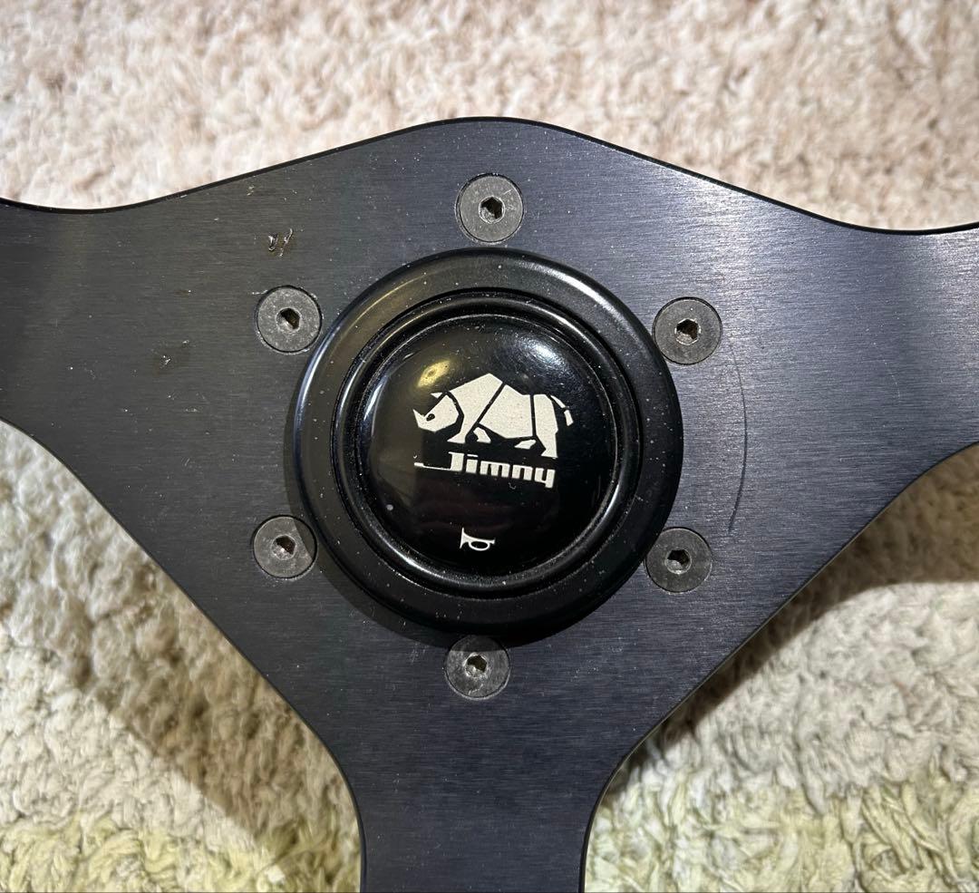 ジムニー　ja11 ステアリング　MOMO 純正　ハンドル