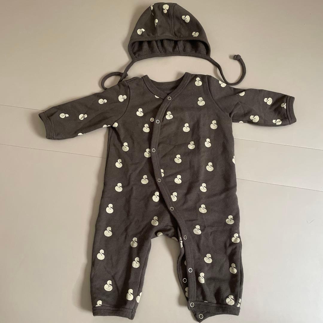 melted butter ブラックスワン　ロンパース