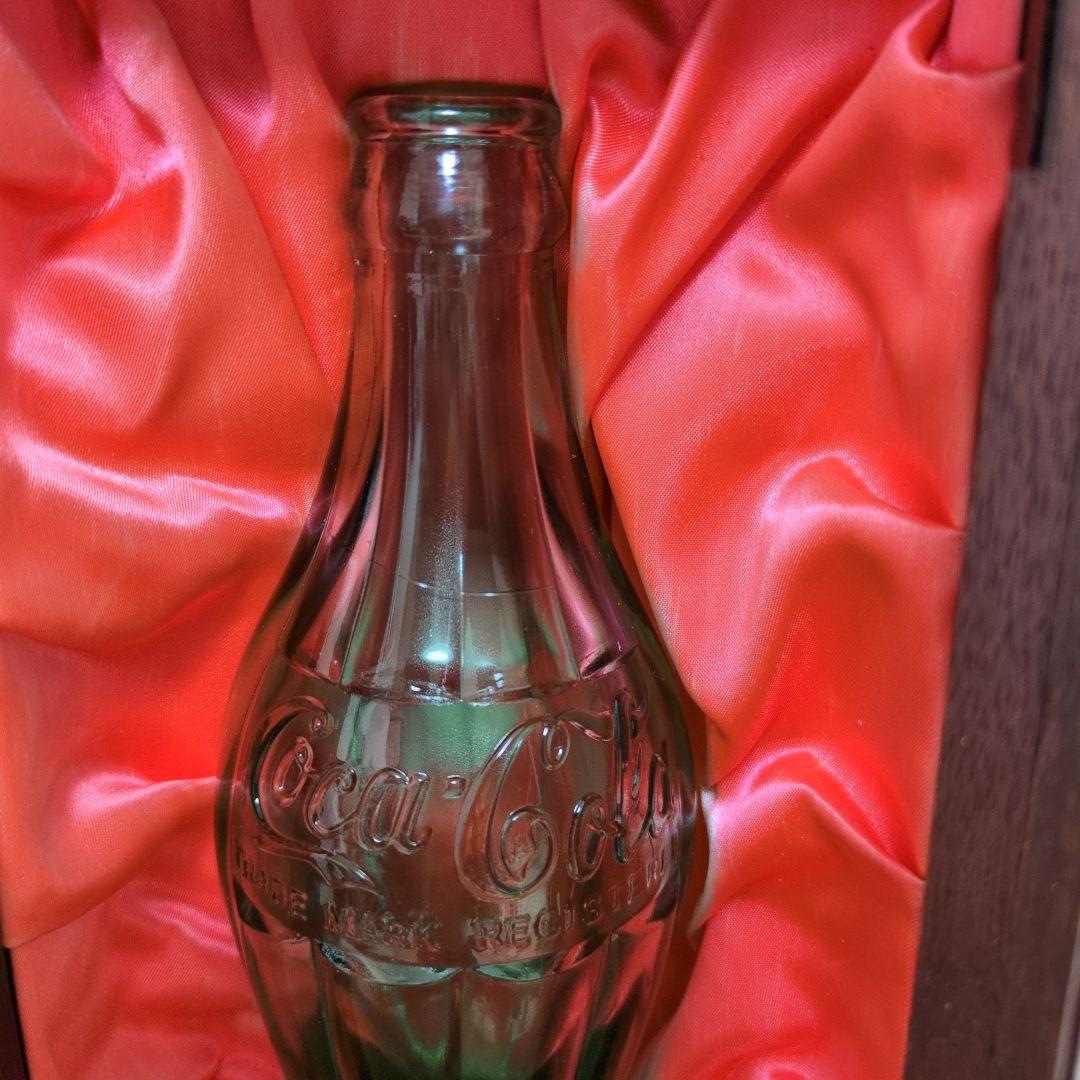 （貴重）コカ・コーラ 25周年ルートボトル 1982 木箱付