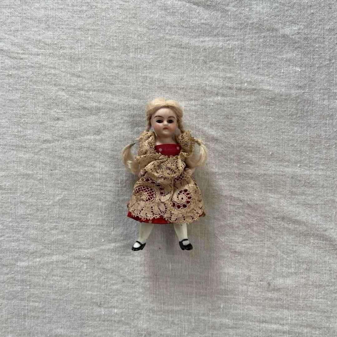 ドイツ　アンティーク　ビスクドール　ミニョネット