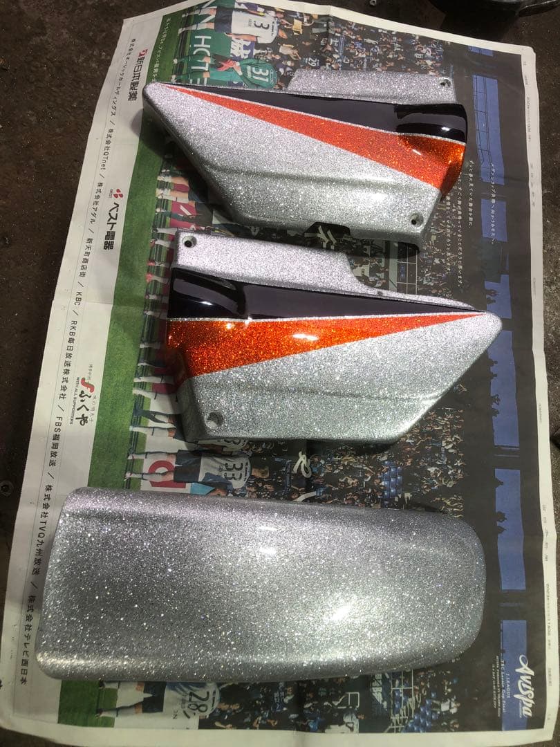 最終値下げXJR400 4HM 外装セット　カスタムペイント　現状