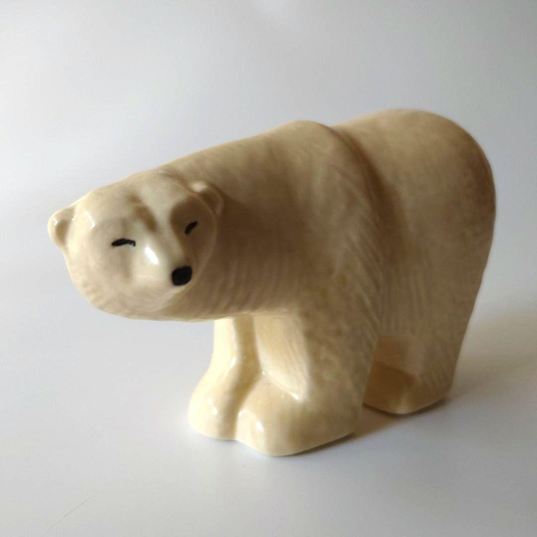 リサラーソン　ベア　ミニ　ポーラーベア　クマ　　LISA LARSON