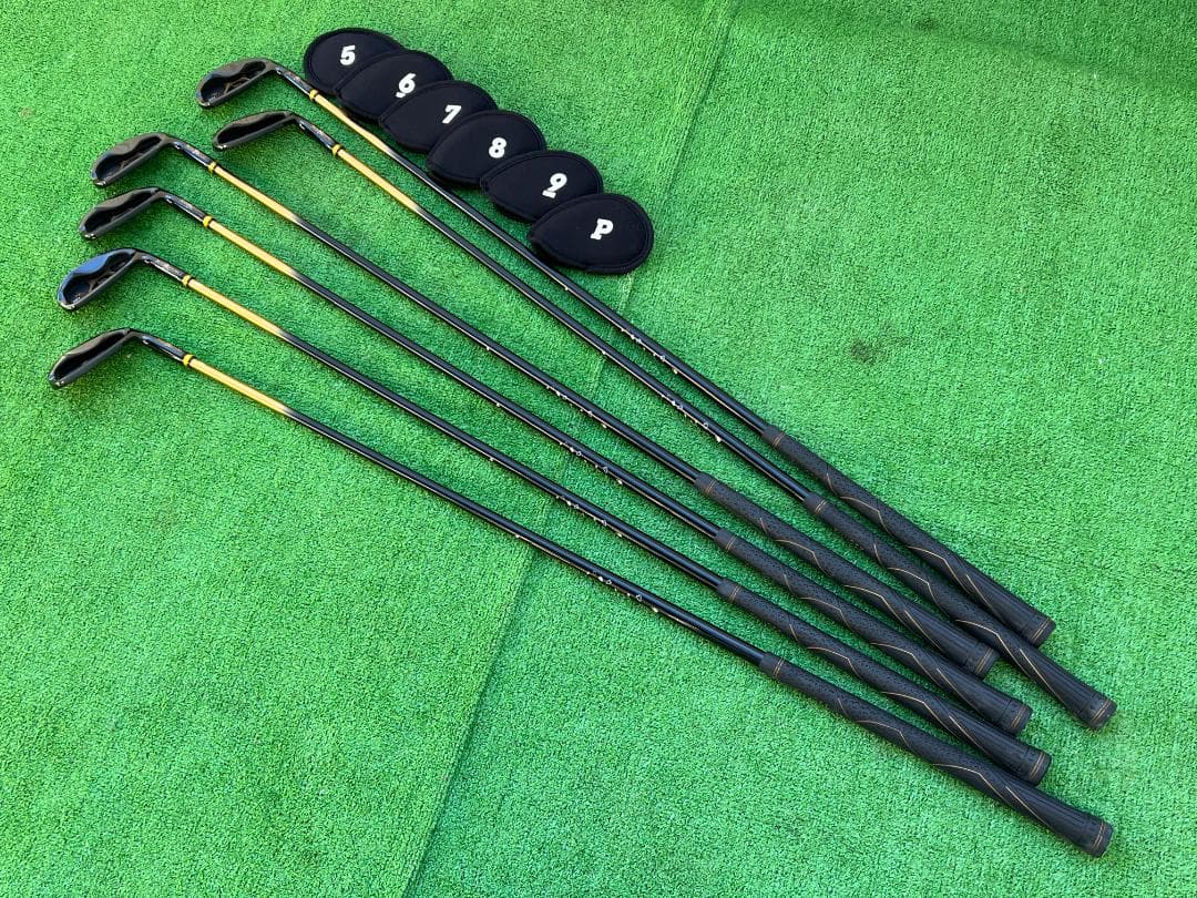 ぼ*ん様 MUTSUMI HONMA MH777 ワンレングス アイアンセット