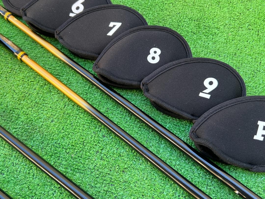 ぼ*ん様 MUTSUMI HONMA MH777 ワンレングス アイアンセット