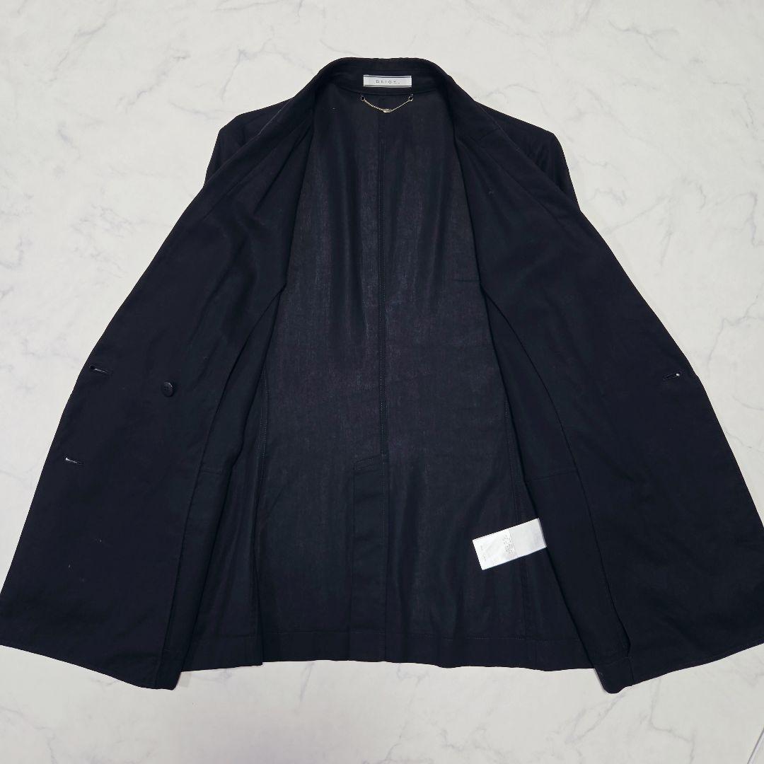 ベイジ BEIGE RIVOLI ダブルジャケット 紺ブレ 金ボタン 完売 L