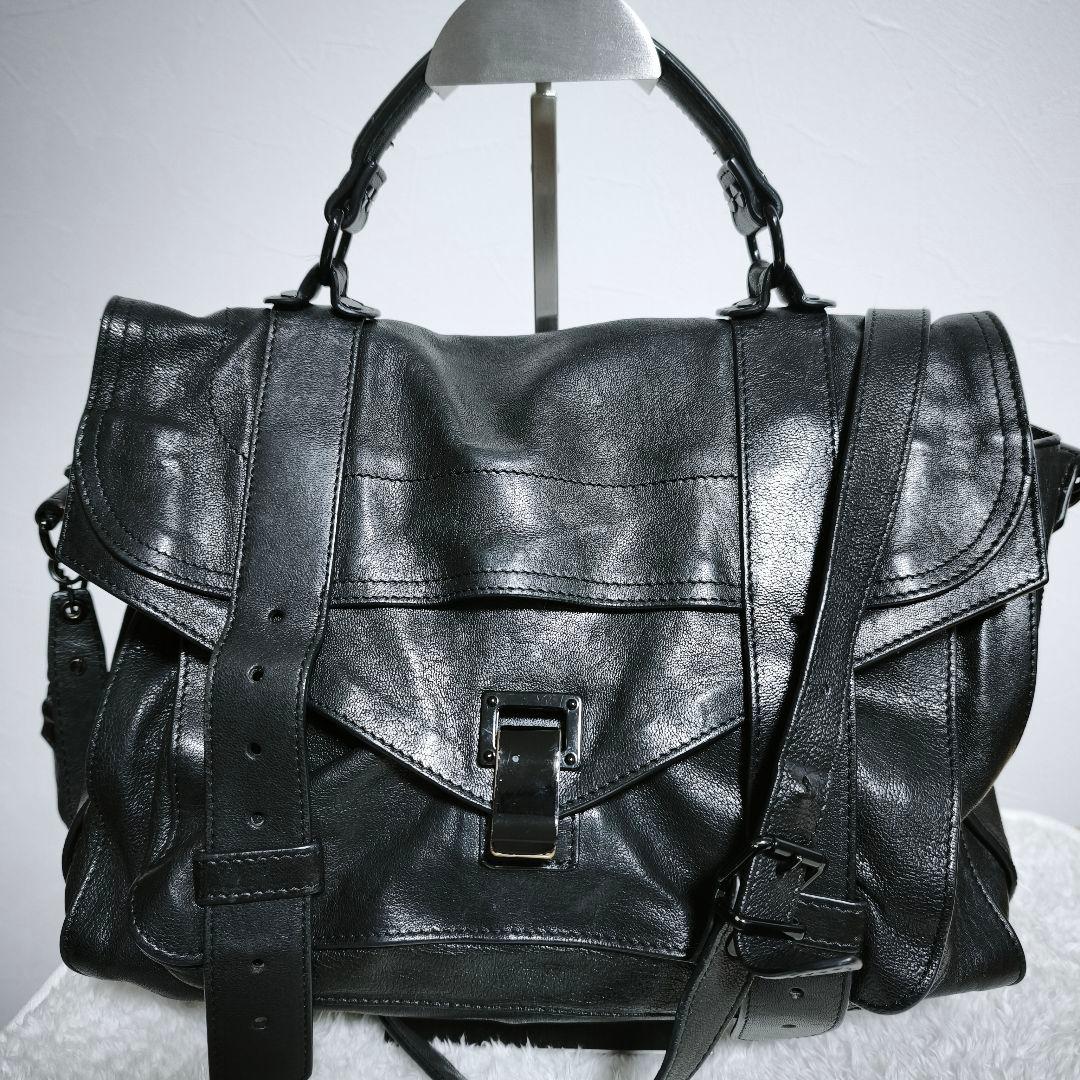 プロエンザスクーラー レザー ミディアムバッグ　PS1 2way