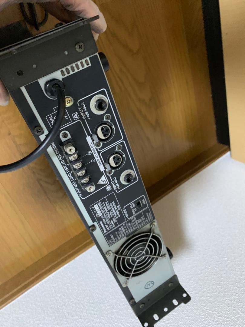 1　動作確認済み　WP-1200B　Panasonic RAMSA　パワーアンプ