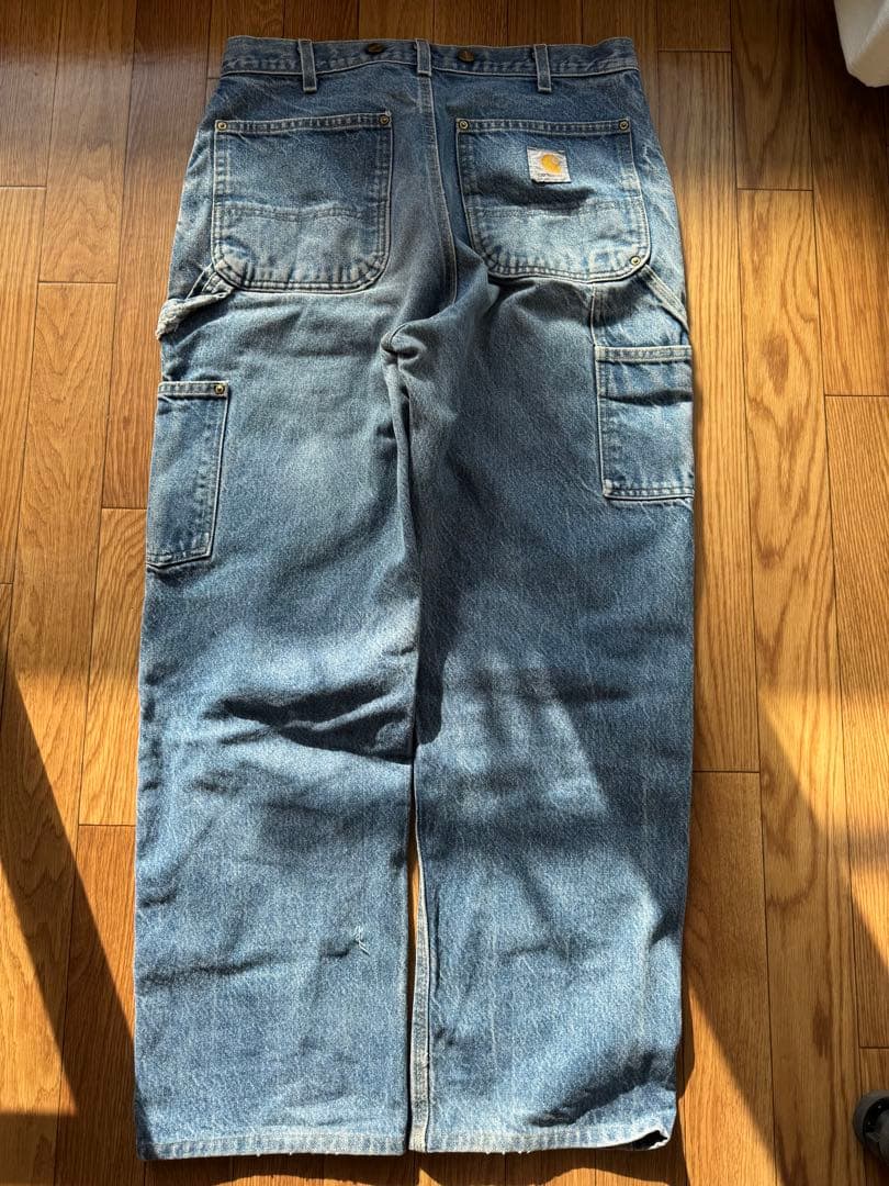USA製 Carhartt ダブルニー 32×34 B07