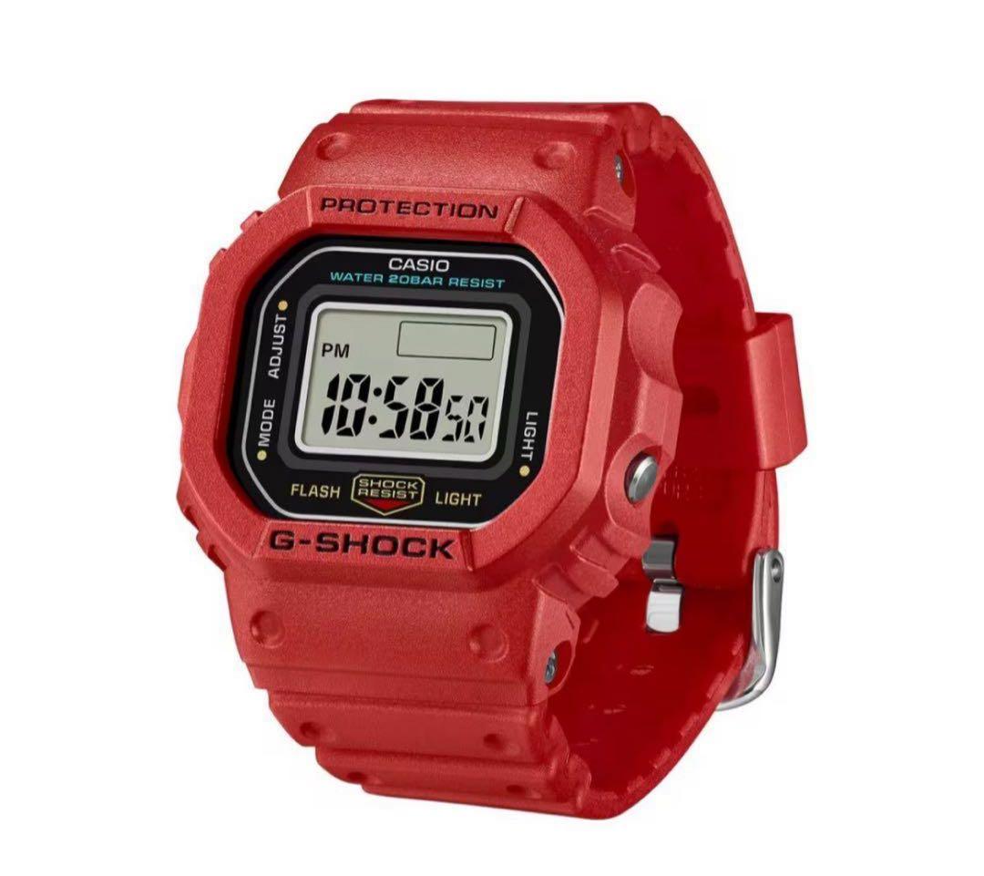 CASIO G-SHOCK nano DWN-5600-4JR レッド 赤 即決