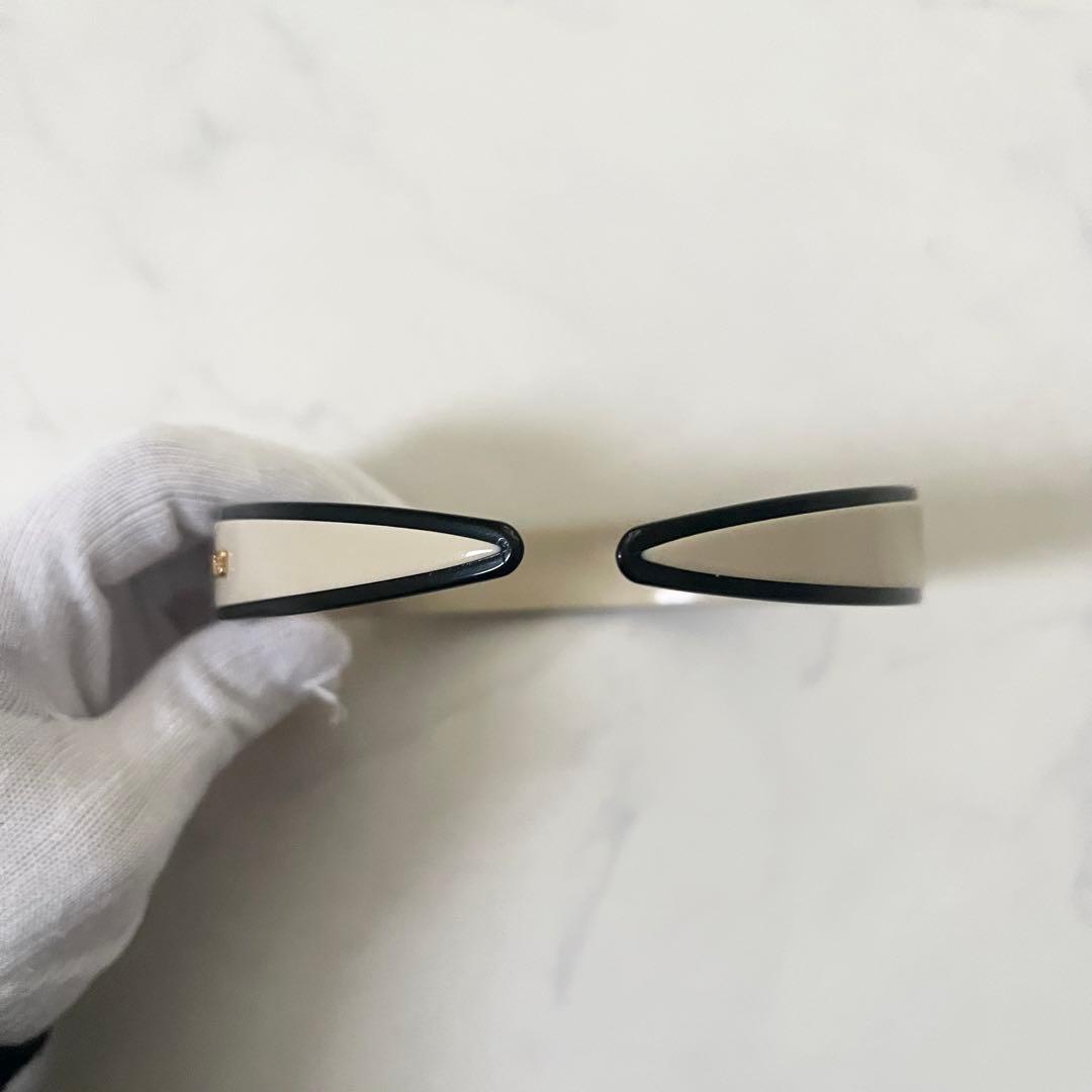 美品　アレクサンドル ドゥ パリ　カチューシャ　LISERAI ベージュ×黒