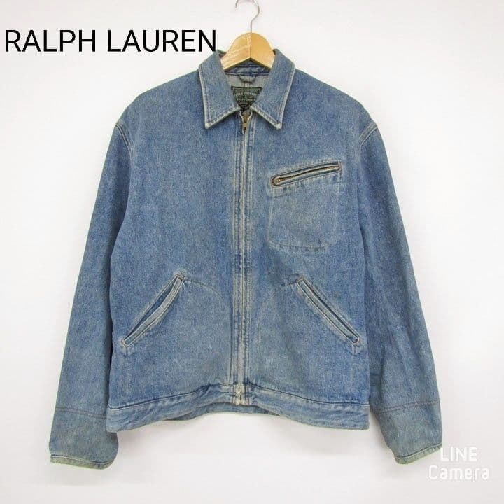 ラルフローレン ジージャン Sサイズ ジップアップ アウター デニム カジュアル